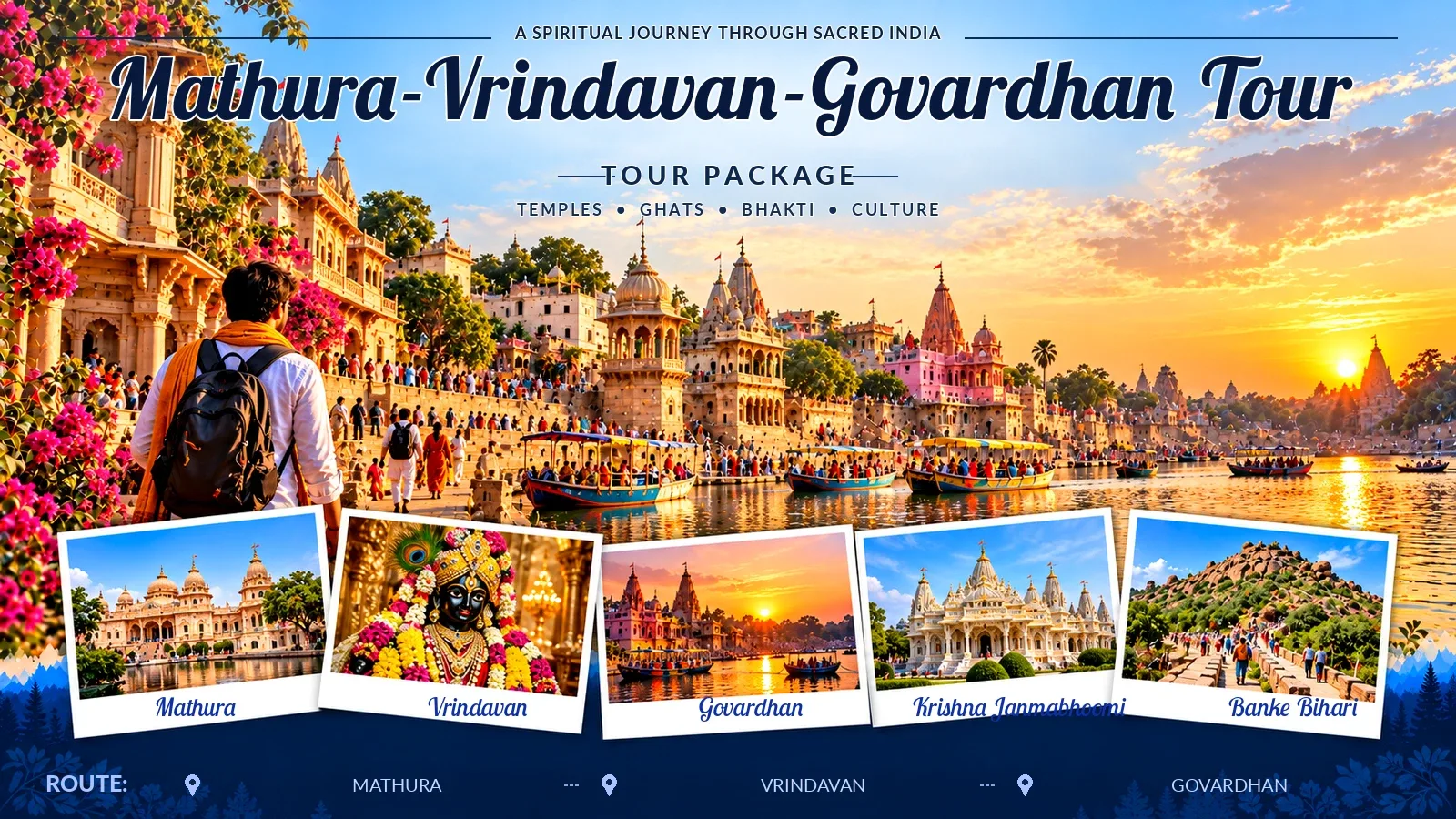 Mathura–Vrindavan–Govardhan Tour — photo 1