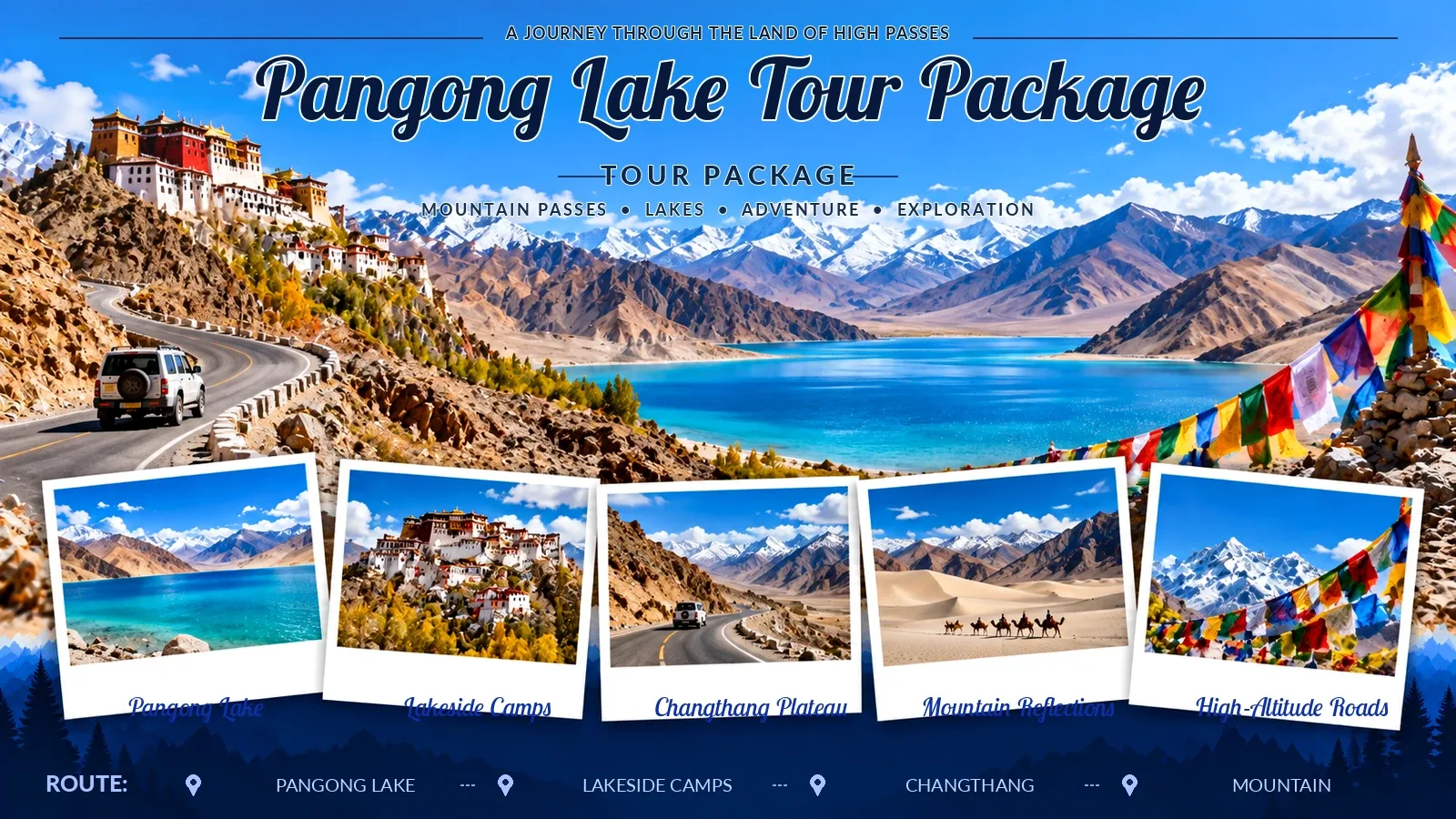 Pangong Lake Tour Package — photo 1