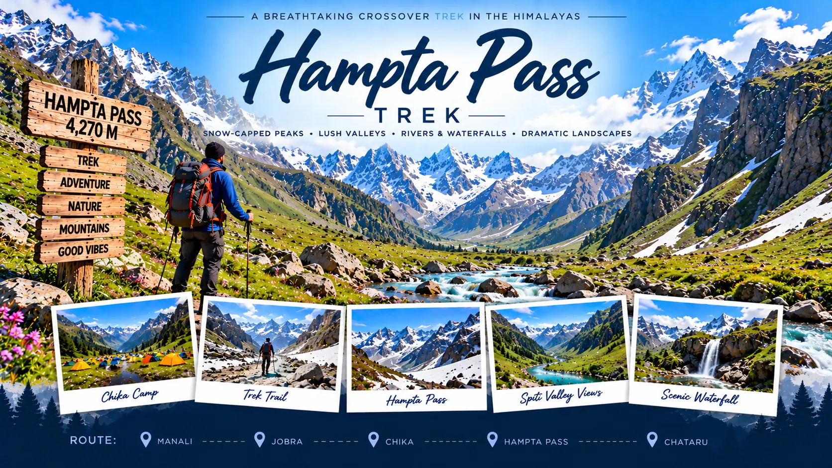 Hampta Pass Trek — photo 1