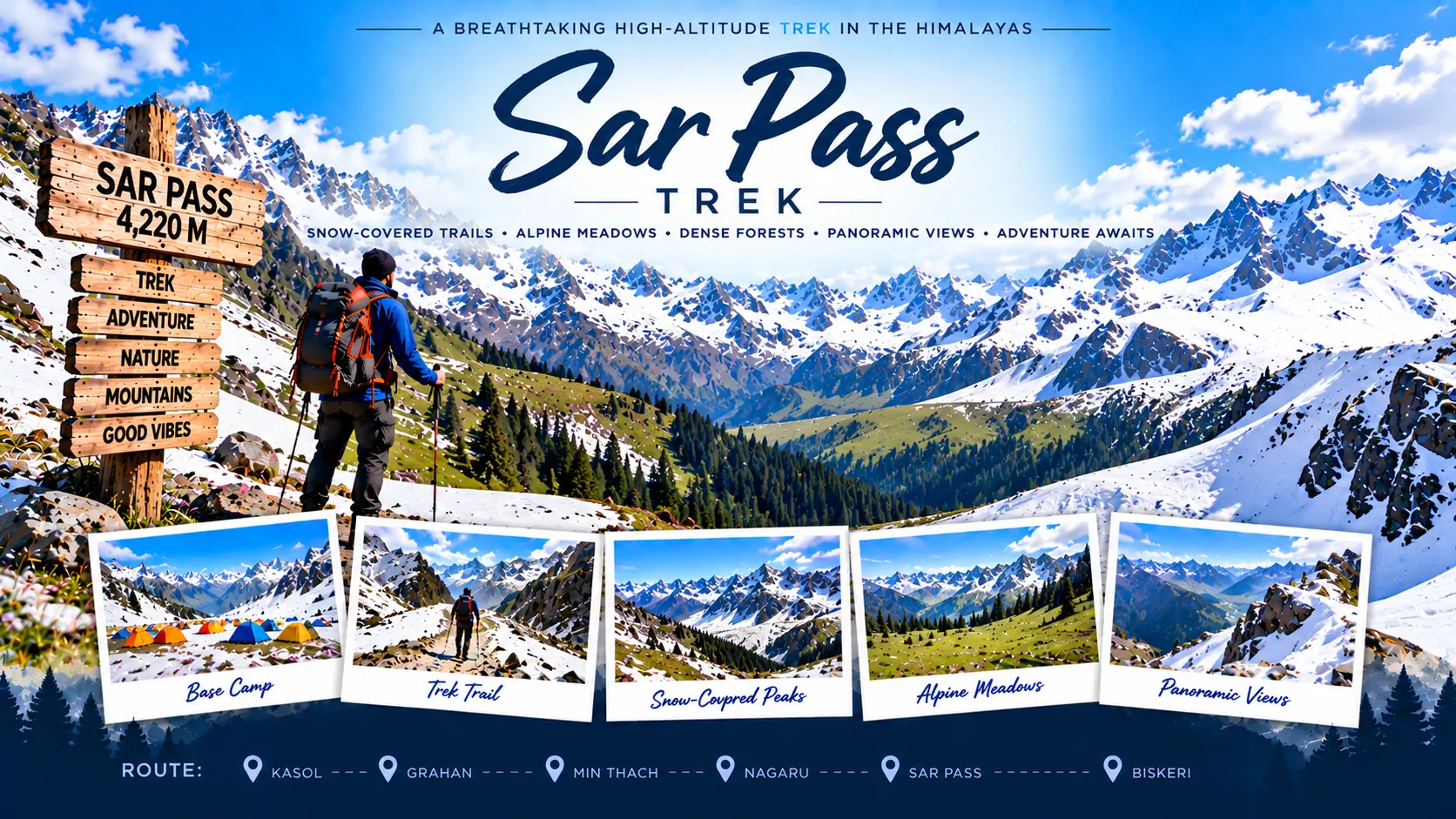 Sar Pass Trek — photo 1