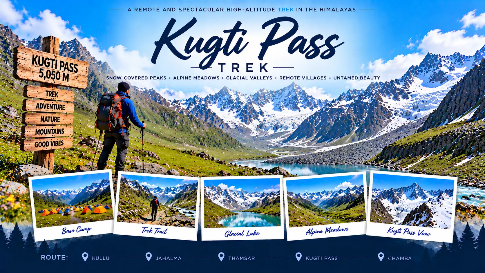 Kugti Pass Trek — photo 1
