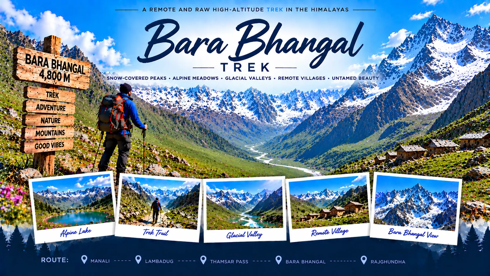 Bara Bhangal Trek — photo 1
