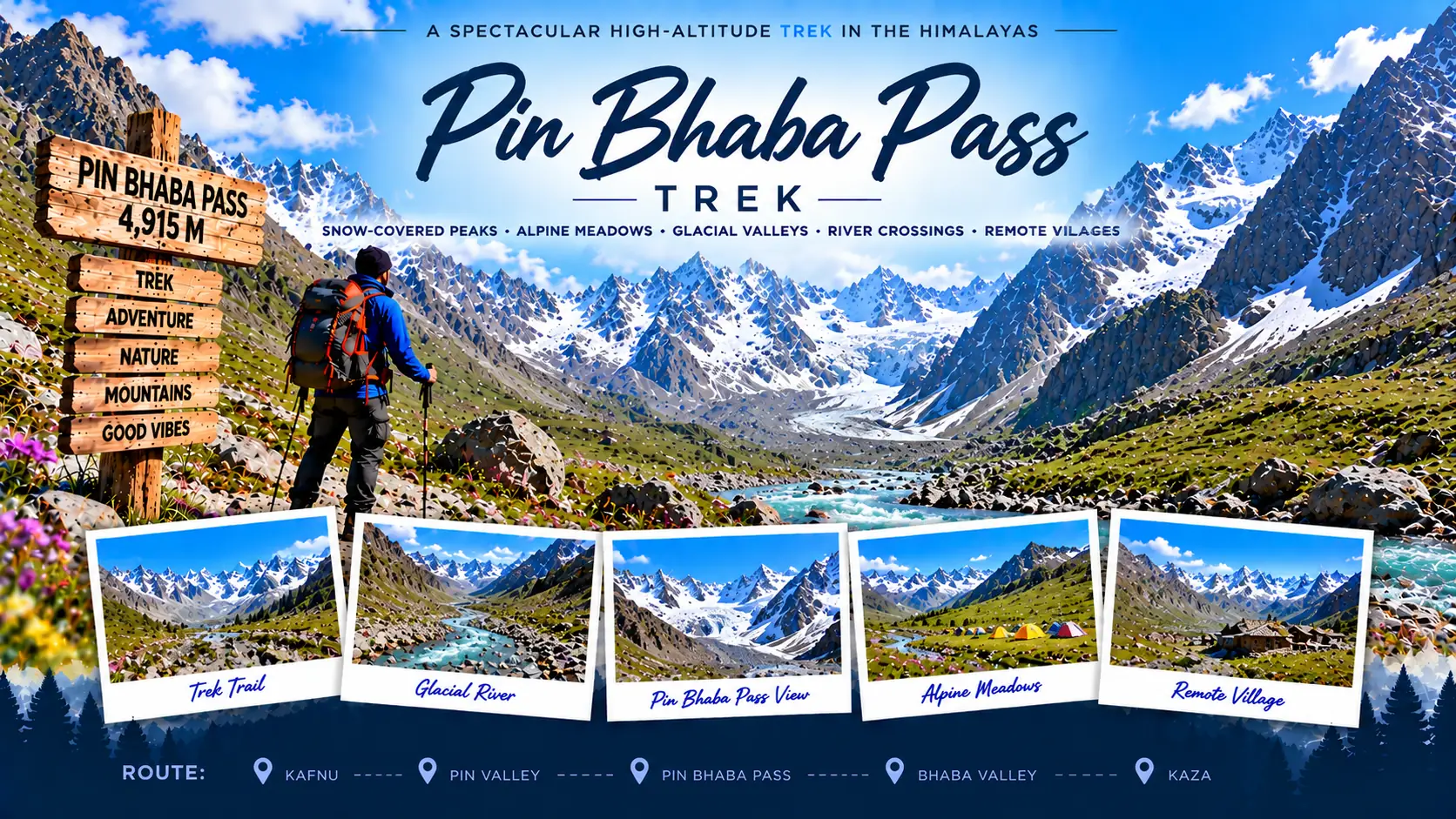 Pin Bhaba Pass Trek — photo 1