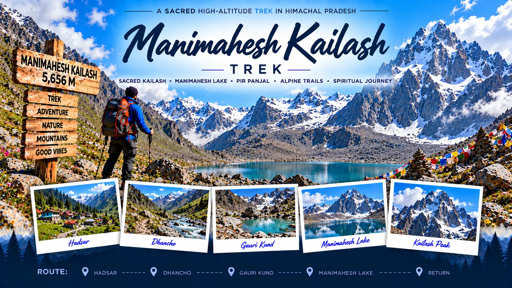 Manimahesh Kailash Trek — photo 1