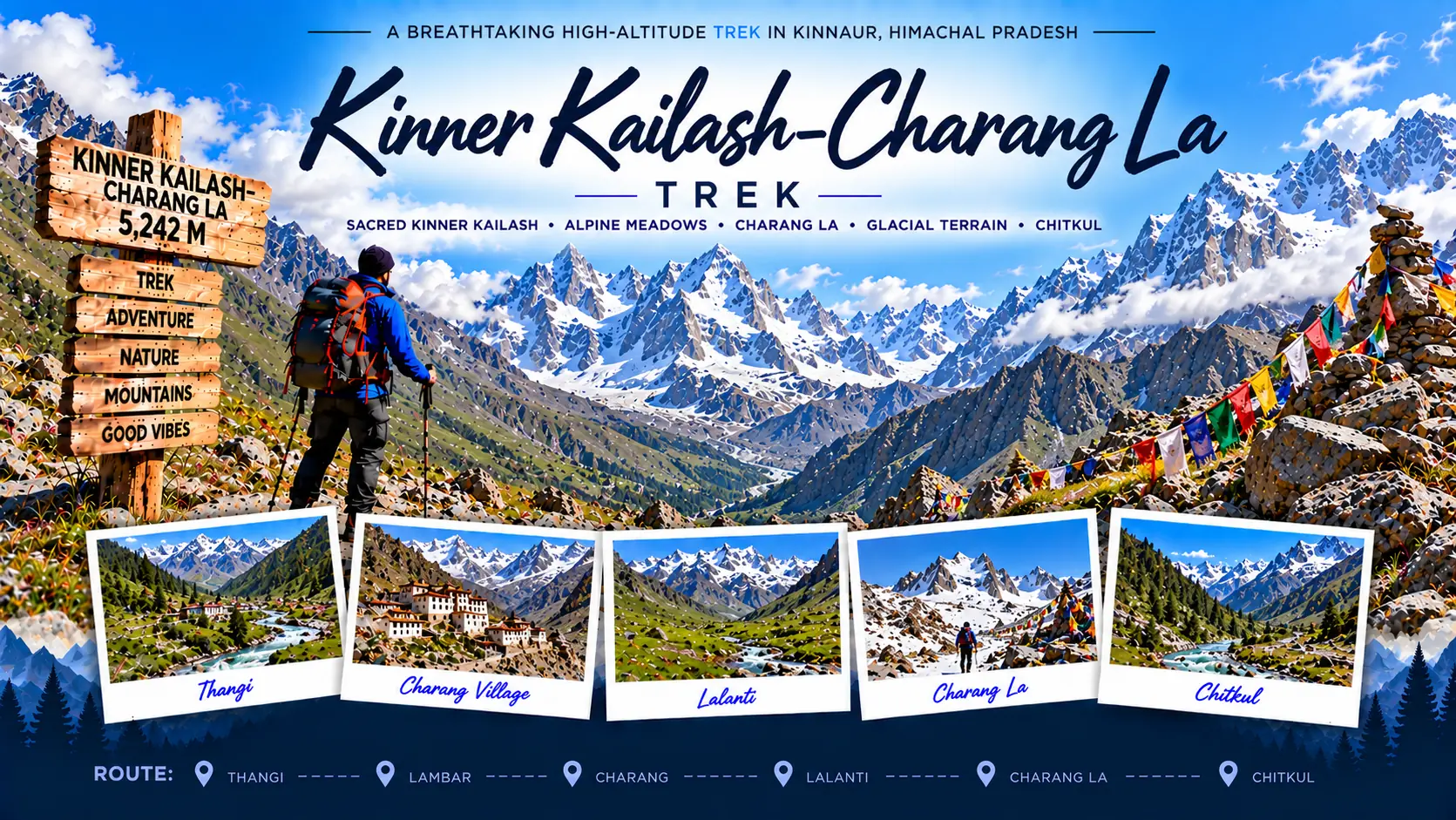 Kinnaur Kailash Charang La Trek — photo 1