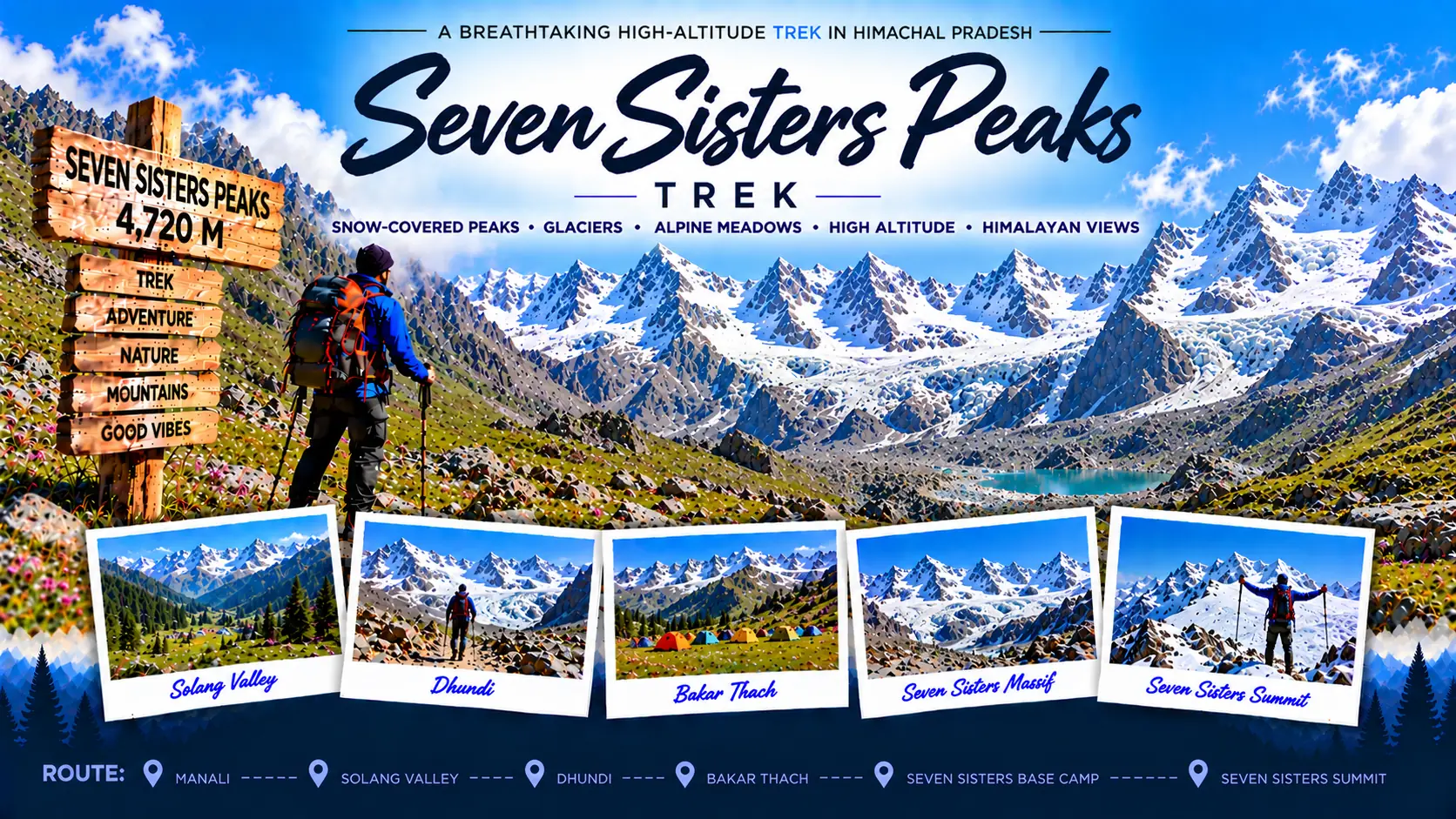 Seven Sisters Peaks Trek — photo 1