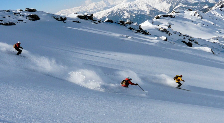 Skiing in Kufri — photo 1