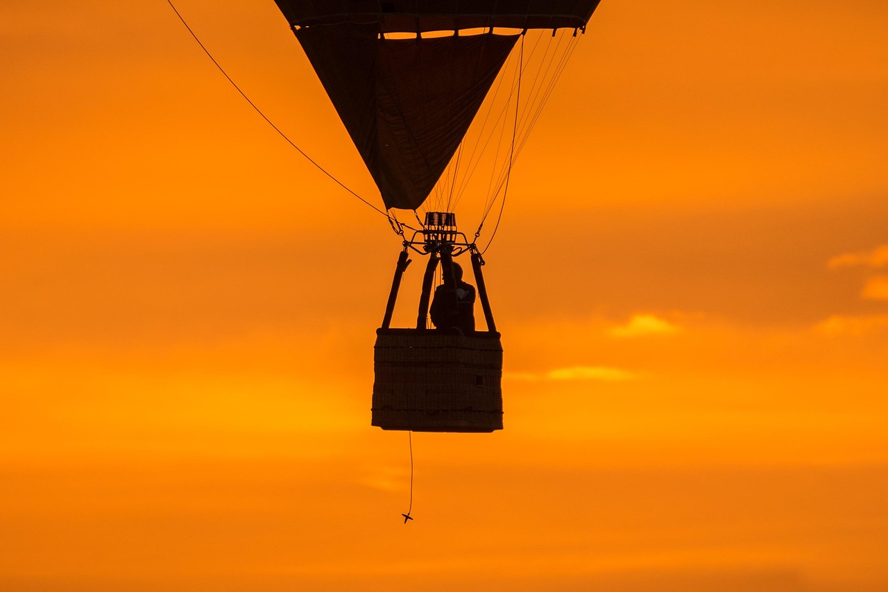 Hot air balloon ride in Nainital — photo 1