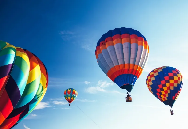 Hot air balloon ride in Mysore — photo 1