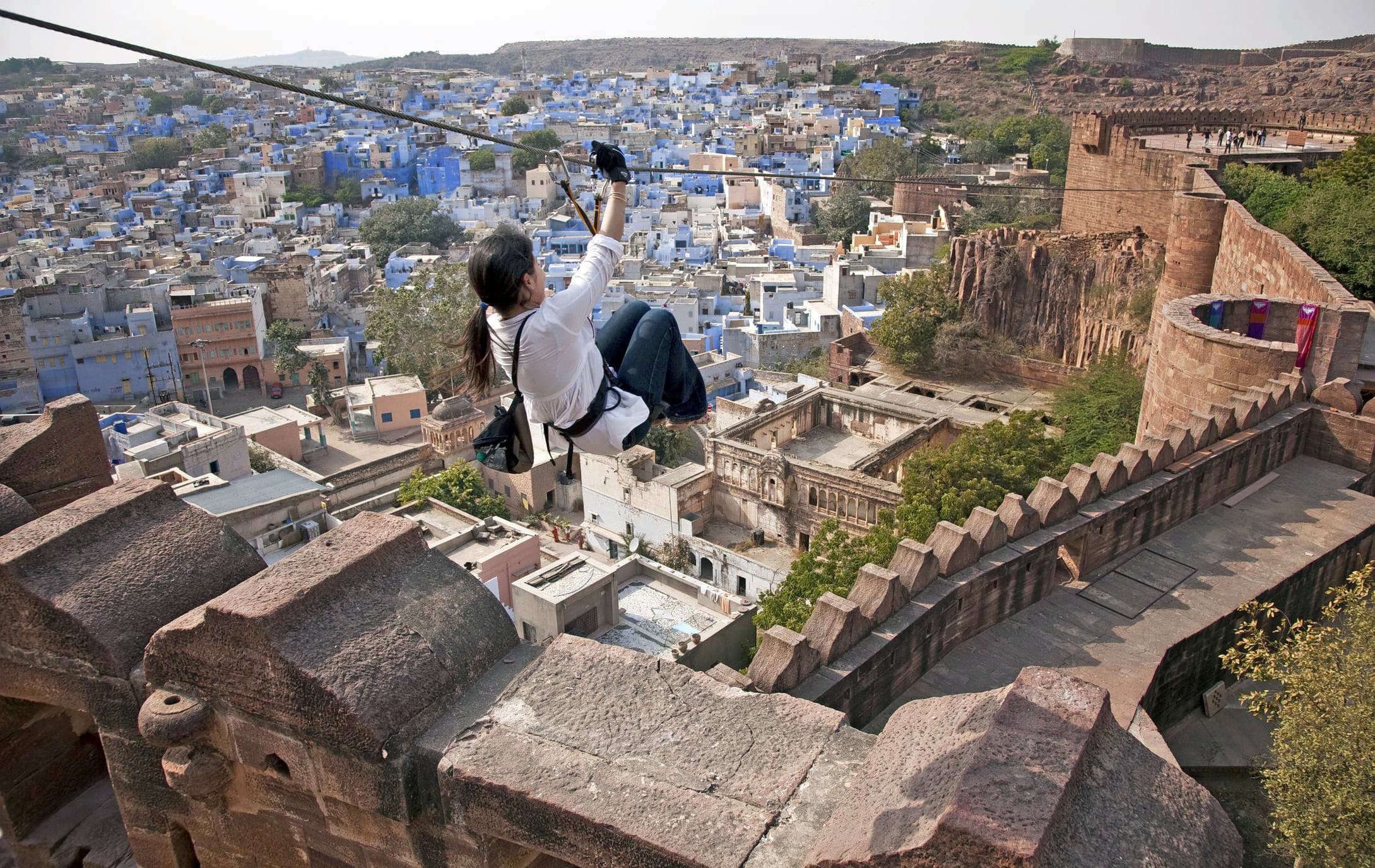 Zip Line ride in Jodhpur — photo 1