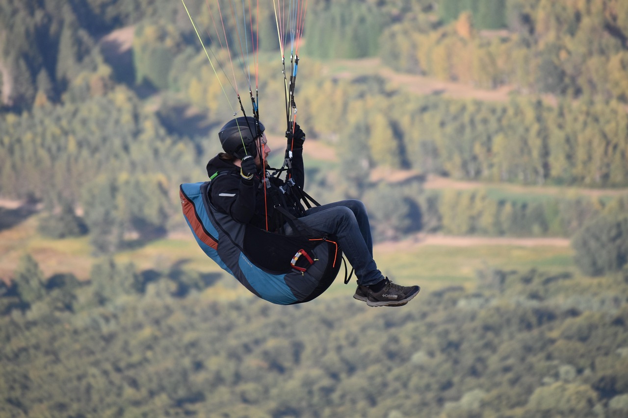 Paragliding in Nainital — photo 1