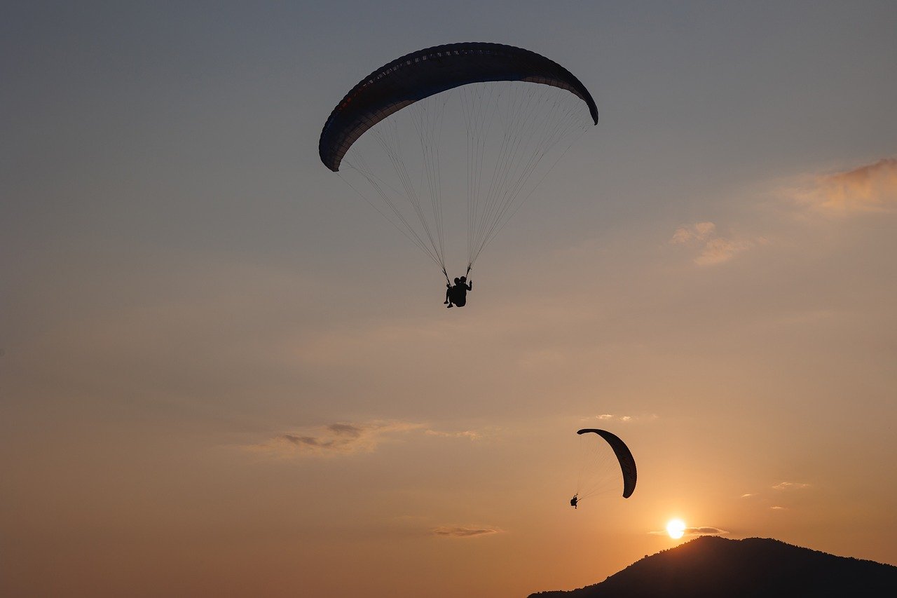 Paragliding in Bir Billing — photo 1