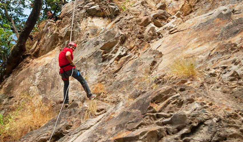 Rock climbing in Rishikesh — photo 1