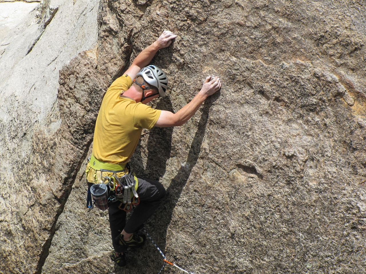 Rock climbing in Hampi (Karnataka) — photo 1
