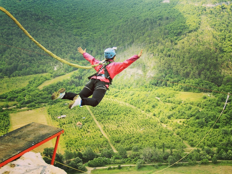 Bungee Jumping in Udaipur — photo 1